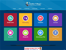 Tablet Screenshot of kohlervillager.com